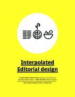 Interpolated Editorial Design