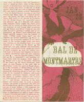 Bal de Montmartre, brochure