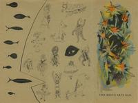 Under the Sea Beaux Arts Ball, brochure