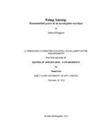 Being Among: Reassembled Parts of an Incomplete Machine