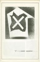 X Student Newsletter 1978, volume 1, issue 1: 