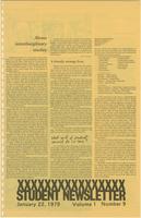 X Student Newsletter 1978, volume 1, issue 9