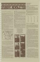 X Student Newsletter 1978, volume 1, issue 14