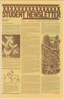 X Student Newsletter 1978, volume 1, issue 15