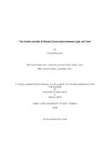 The Visible and Not: A Filtered Conversation Between Light and Time