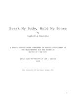 Break My Body, Hold My Bones