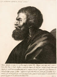 Character Heads - "LVC. Annaeus Seneca Philo. Stoic."