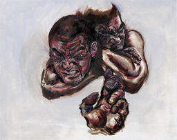 Rear Naked Choke (self-portrait)