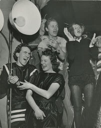 Participants of Beaux Arts Ball, fiesta of the insects, March 12 1949.