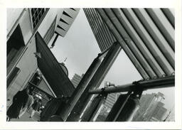 North Building exterior, circa 1992-1994.