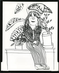 "Tasha" by Trudy Buzdon, BCYA exhibition 1983.