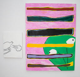 Last Laugh & Composition with Gummy Worms