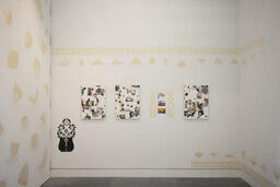 Installation Photo 3 (centre wall) Drugi Jezyk – Second Tongue