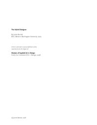 The Hybrid Designer
