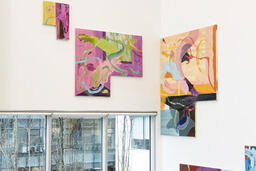 "Reimagined between the shadows" MFA Thesis Exhibition Installation