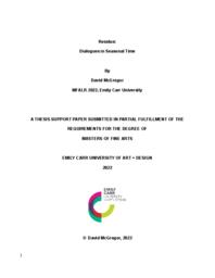 Residue: Dialogues in Seasonal Time