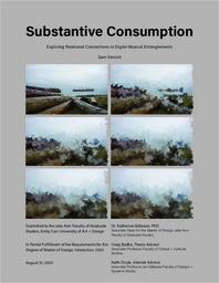 Substantive Consumption: Exploring Relational Connections to Digital Musical Entanglements