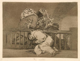 From the series Los desastres de la guerra; No. 47 "Asi sucedió" - 'This is how it happened': 