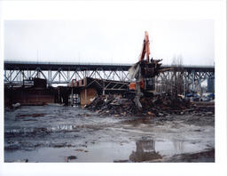 South Building site prior to construction, circa 1993-1994.
