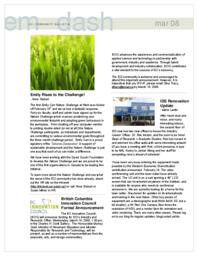 em dash : Mar. 08 : ECI Community Bulletin