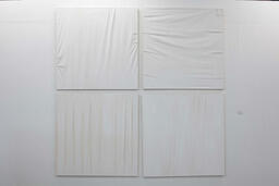 ""White-On-White"" series Part ll ""Painting With Canvas""