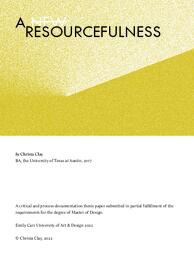 A New Resourcefulness