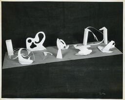 Sculptural pieces, VSB design C series, 1951-1952.