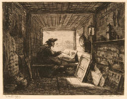 From the series Voyage en bâteau; "Le Bâteau Atelier": 