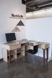 Mark On Me: Custom designed radio station furniture series