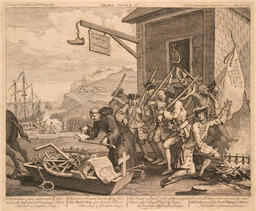 From the series The Invasion: France, Plate 1: 