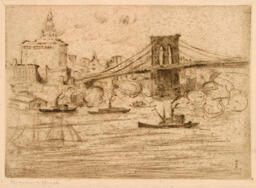 "No. 344 New York [Brooklyn Brücke I]" - 'No. 344 New York [Brooklyn Bridge I]": 