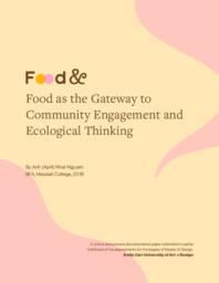 Food& - Food as the Gateway to Community Engagement and Ecological Thinking