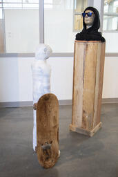 "Forms of many"/"pedestal"