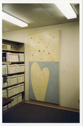 Grad show, work by Yang Hong, 1997.