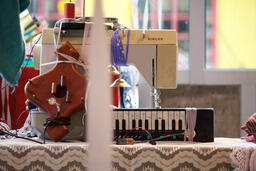 Prepared Sewing Machine