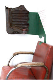 Chair, Stove, Candle