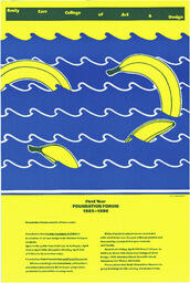Emily Carr College of Art & Design first year foundation forum 1985-1986