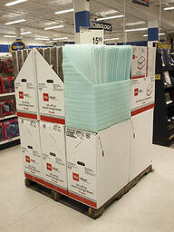 Office Depot Value Display Box for Narrow Reflective Spaces (Autonomous View)
