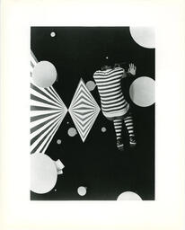 "Linear Pattern" by Gaylene Davidson, BCYA exhibition, 1983.