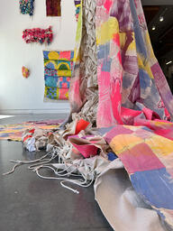 Grief cloak, interior detail