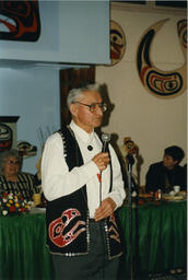 John Williams at Firtst Nations event, circa 1990s.