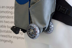 O₂ Moba: Oxygen Mobility Backpack (detail)