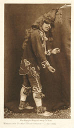 Warrior's Scalp Head-Dress - Cowichan: 