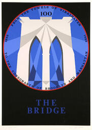 From the series New York, New York; Brooklyn Bridge: 