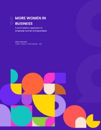 MORE WOMEN IN BUSINESS: A participatory approach to empower women entrepreneurs