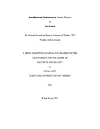 Surveillance and Performance in Norman Eberstein