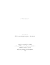 A Thesis in Seasons