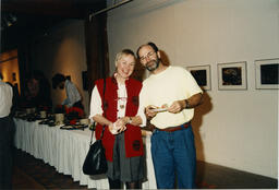 Staff Christmas event, circa 1990s.