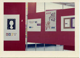Student artwork and sculpture, VSA Biennial Exhibition 1960.