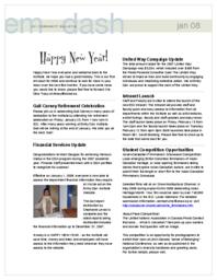 em dash : Jan. 08 : ECI Community Bulletin
